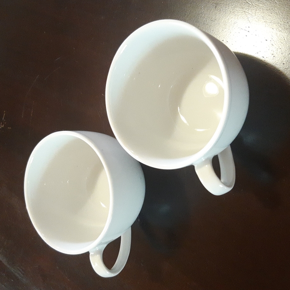 White Tea Cups / Coffee Mugs Whole Home by Sears Canada Inc. - Picture 2 of 4